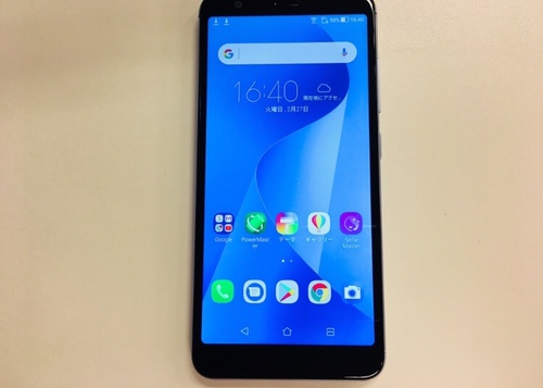 Zenfone Max Plus前面