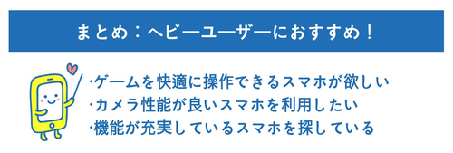 HTC U12＋はヘビーユーザーにおすすめ！
